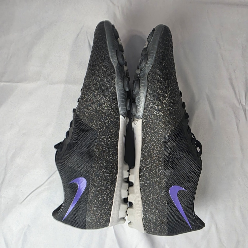 Nike FC247 Bomba Finale II ACC Mens Size 12.5 Black Puple Anthracite 580447-050 - Picture 9 of 16